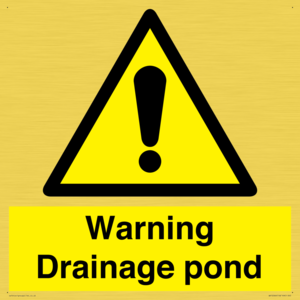 WV12066: Warning Drainage pond