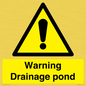 WV12066: Warning Drainage pond