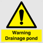 WV12066: Warning Drainage pond