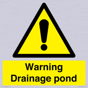 WV12066: Warning Drainage pond