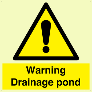 WV12066: Warning Drainage pond