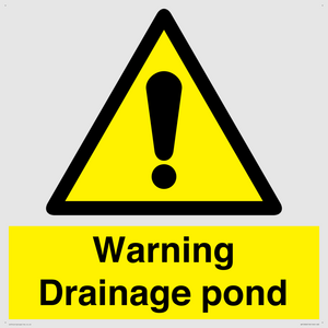 WV12066: Warning Drainage pond
