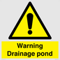 WV12066: Warning Drainage pond