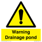 WV12066: Warning Drainage pond