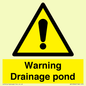 WV12066: Warning Drainage pond