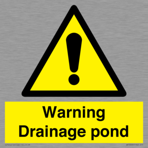 WV12066: Warning Drainage pond