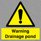 WV12066: Warning Drainage pond