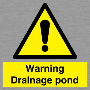 WV12066: Warning Drainage pond
