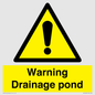 WV12066: Warning Drainage pond