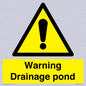 WV12066: Warning Drainage pond