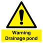 WV12066: Warning Drainage pond