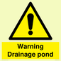 WV12066: Warning Drainage pond