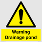 WV12066: Warning Drainage pond