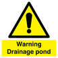 WV12066: Warning Drainage pond