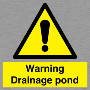 WV12066: Warning Drainage pond