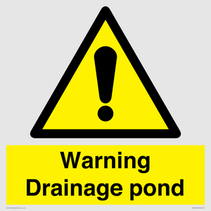 WV12066: Warning Drainage pond
