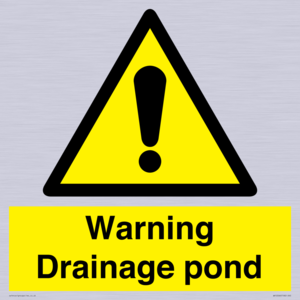 WV12066: Warning Drainage pond
