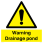 WV12066: Warning Drainage pond