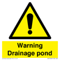 WV12066: Warning Drainage pond
