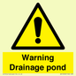 WV12066: Warning Drainage pond