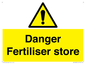 WV12068: Danger Fertiliser store