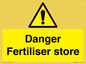 WV12068: Danger Fertiliser store
