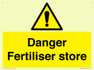 WV12068: Danger Fertiliser store