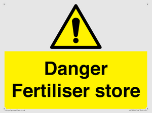 WV12068: Danger Fertiliser store