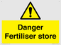 WV12068: Danger Fertiliser store