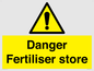 WV12068: Danger Fertiliser store