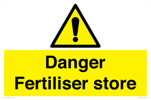 WV12068: Danger Fertiliser store