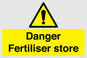WV12068: Danger Fertiliser store