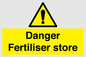 WV12068: Danger Fertiliser store
