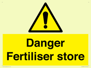 WV12068: Danger Fertiliser store