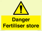 WV12068: Danger Fertiliser store