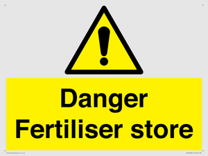WV12068: Danger Fertiliser store