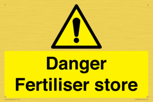 WV12068: Danger Fertiliser store
