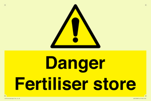 WV12068: Danger Fertiliser store
