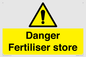 WV12068: Danger Fertiliser store