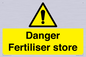 WV12068: Danger Fertiliser store