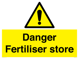 WV12068: Danger Fertiliser store