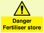 WV12068: Danger Fertiliser store