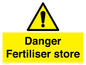 WV12068: Danger Fertiliser store