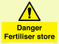 WV12068: Danger Fertiliser store