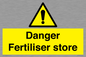WV12068: Danger Fertiliser store
