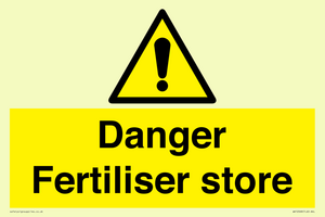 WV12068: Danger Fertiliser store