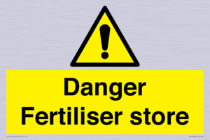 WV12068: Danger Fertiliser store