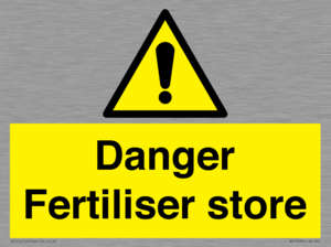 WV12068: Danger Fertiliser store