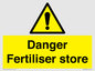 WV12068: Danger Fertiliser store