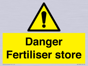 WV12068: Danger Fertiliser store